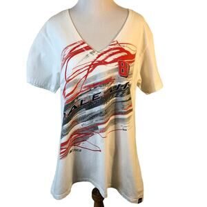 Women's‎ Size 1X Dale Earnhardt Jr #88 NASCAR Chase Graphic Top Shirt V-neck